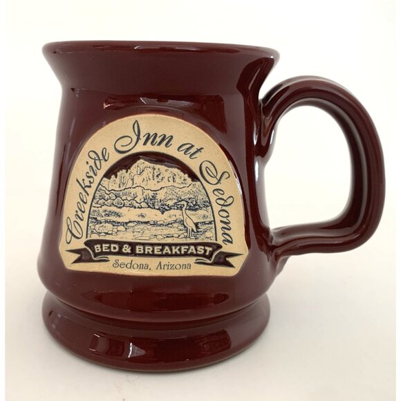 Deneen Pottery Coffee Mug Creekside Inn at Sedona 2014 Arizona Bed and Breakfast - Picture 2 of 8